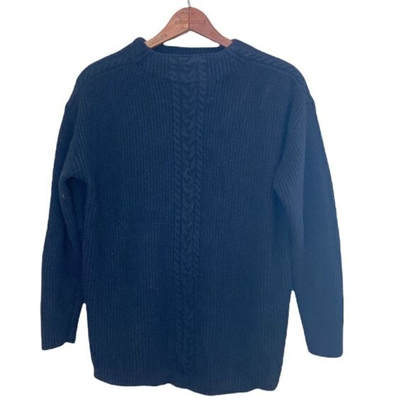 Talbots Crewneck Lambs Wool Blend Sweater - Picture 1 of 5